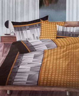 Baumwoll Bettwäsche Dessin Robina ( auch in XXL/King Size )