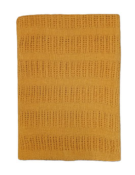 Sommerdecke Farbe Gold für Einzelbett