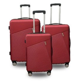 HARTSCHALEN ROLLKOFFER - REISEKOFFER  ROT