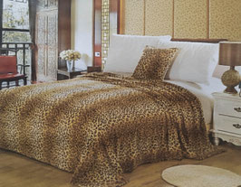 Fleece Decke Leopard