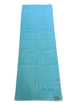 Uni Frottee Saunatuch 70 x 200 cm Farbe Türkis