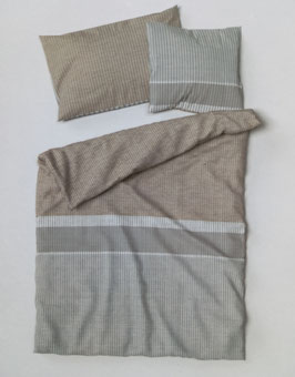 Baumwoll Bettwäsche TOP QUALITÄT Dessin Fein Karo