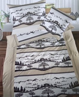 Jersey Bettwäsche TOP MARKE LOTUS Dessin Curtin