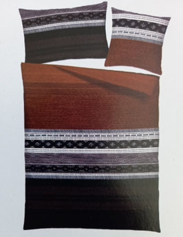 Satin Bettwäsche DER MARKE HOME FASHION Dessin Abisko