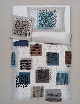 Baumwoll Bettwäsche TOP QUALITÄT DIGITAL PRINT Dessin Corall