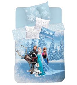 Jugend- und Kinderbettwäsche Frozen Family