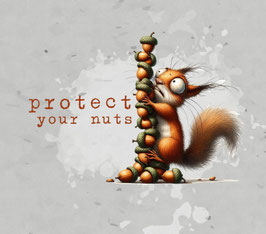 French Terry Panel  XXXL-  Protect your Nuts by Brackis Stoffhandel