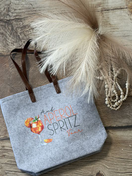 Filztasche - Auf Aperol Spritz Tour