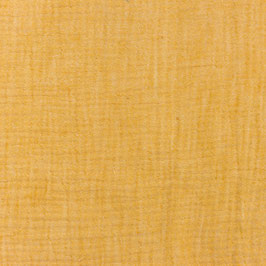 Musselin Double Gauze Uni Meliert -  Ocker - 181437