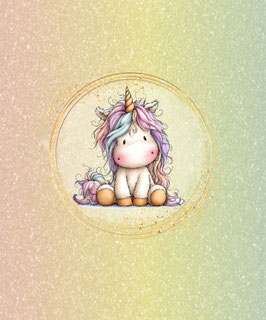 Jersey Panel - Twinkle Einhorn by Brackis Stoffhandel