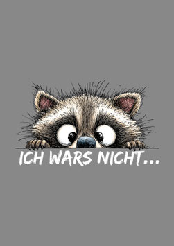 Bügelbild 130 - Ich wars nicht!!!