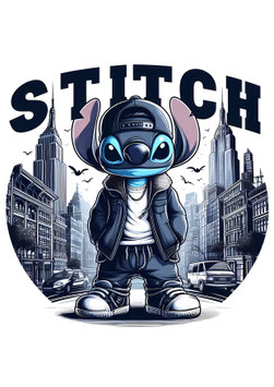 Bügelbild 42 - Cool Stitch in the Town