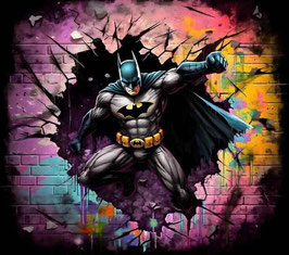 French Terry Panel - Batman