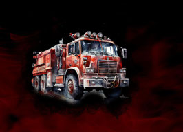 Jersey Panel - Firefighter (Neuauflage) by Brackis Stoffhandel