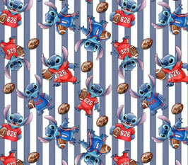 French Terry Druck XXL - Football Stitch