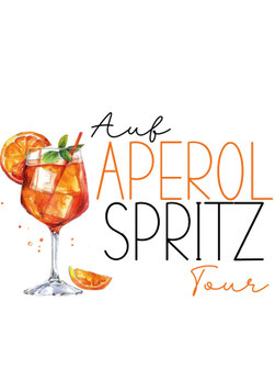 Bügelbild 135 - Auf Aperol Spritztour