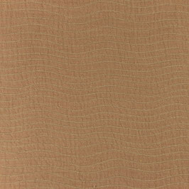Jacquard Musselin Double Gauze -  Wellen Taupe - 182860