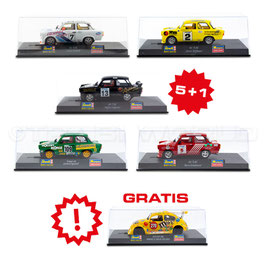 Set 5x Slotcar TLRC 601 + 1x Gratis 1:32