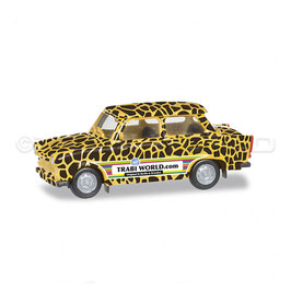 Trabant 601 "TrabiWorld.com" Giraffe 27663 Herpa 1:87