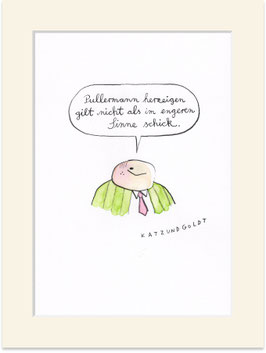 Originalzeichnung "Knigges Nachfolger"