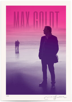 Risographie "Max Goldt-Gigposter"