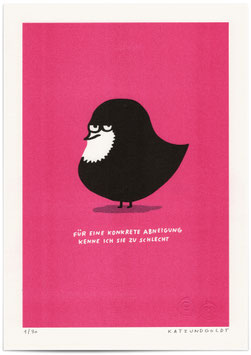 Risographie "Konkrete Abneigung" – 2. Auflage