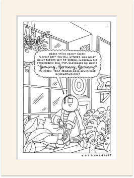 Originalzeichnung "Lovely Day"