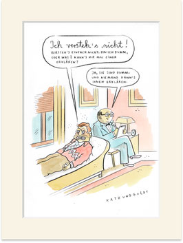 Originalzeichnung "Therapeut"