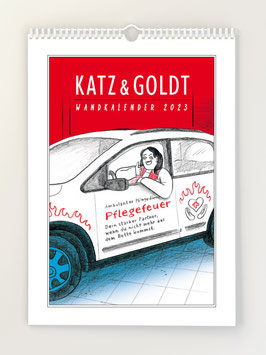 Katz & Goldt-Wandkalender 2023