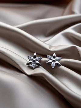 Earrings - Glow Silver