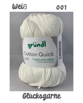 Gründl Cotton Quick Farbe Weiß 001