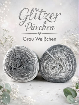 Jubiläumsangebot Glitzer- Pärchen Grau Weißchen