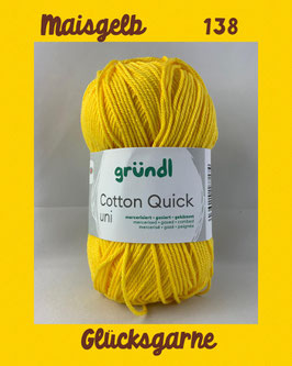 Gründl Cotton Quick Farbe Maisgelb 138