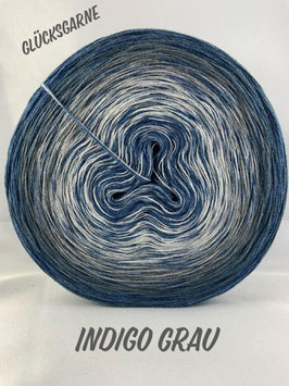 Bobbel Indigo Grau