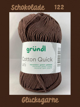 Gründl Cotton Quick Farbe Schokolade 122