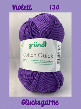 Gründl Cotton Quick Farbe Violett 130