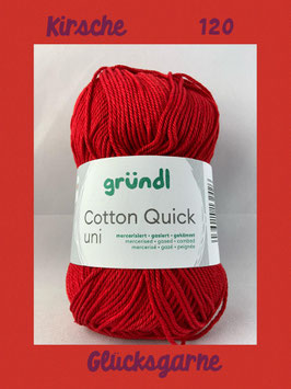 Gründl Cotton Quick Farbe Kirsche 120