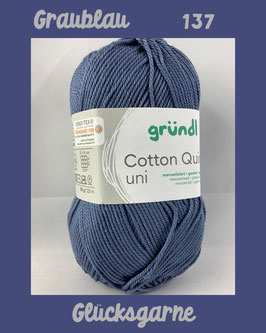 Gründl Cotton Quick Farbe Graublau 137