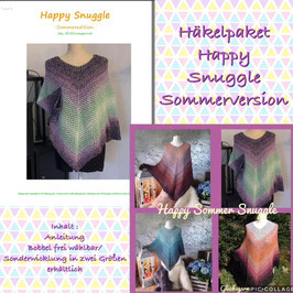 Häkelpaket Poncho Happy Snuggle Sommerversion