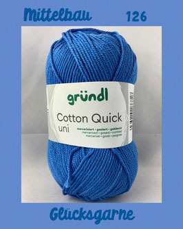 Gründl Cotton Quick Farbe Mittelblau 126