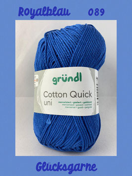 Gründl Cotton Quick Farbe Royalblau 089