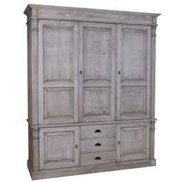 Armoire 5 portes - 3 tiroirs  - Directoire