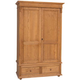 Armoire 2 portes - 2 tiroirs - Flower