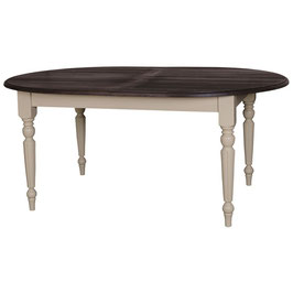 Table ovale extensible - L.180 à 220 cm - Directoire