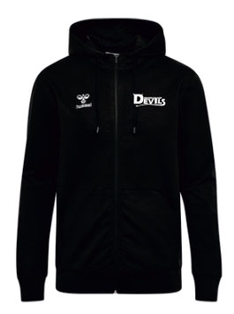 Devils hmlGO 2.0 ZIP HOODIE - schwarz