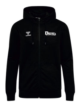 Devils hmlGO 2.0 ZIP HOODIE - schwarz