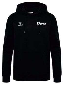 Devils HUMMEL GO 2.0 COTTON HOODIE   - schwarz