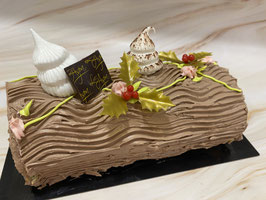 BÛCHE TRADITIONNELLE taille unique 6 personnes