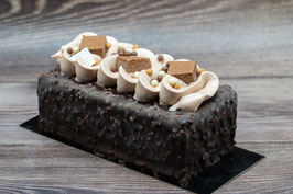 BÛCHE GLACÉE CARA CHOC taille unique 6 personnes