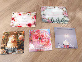 Carte message Joyeux anniversaire